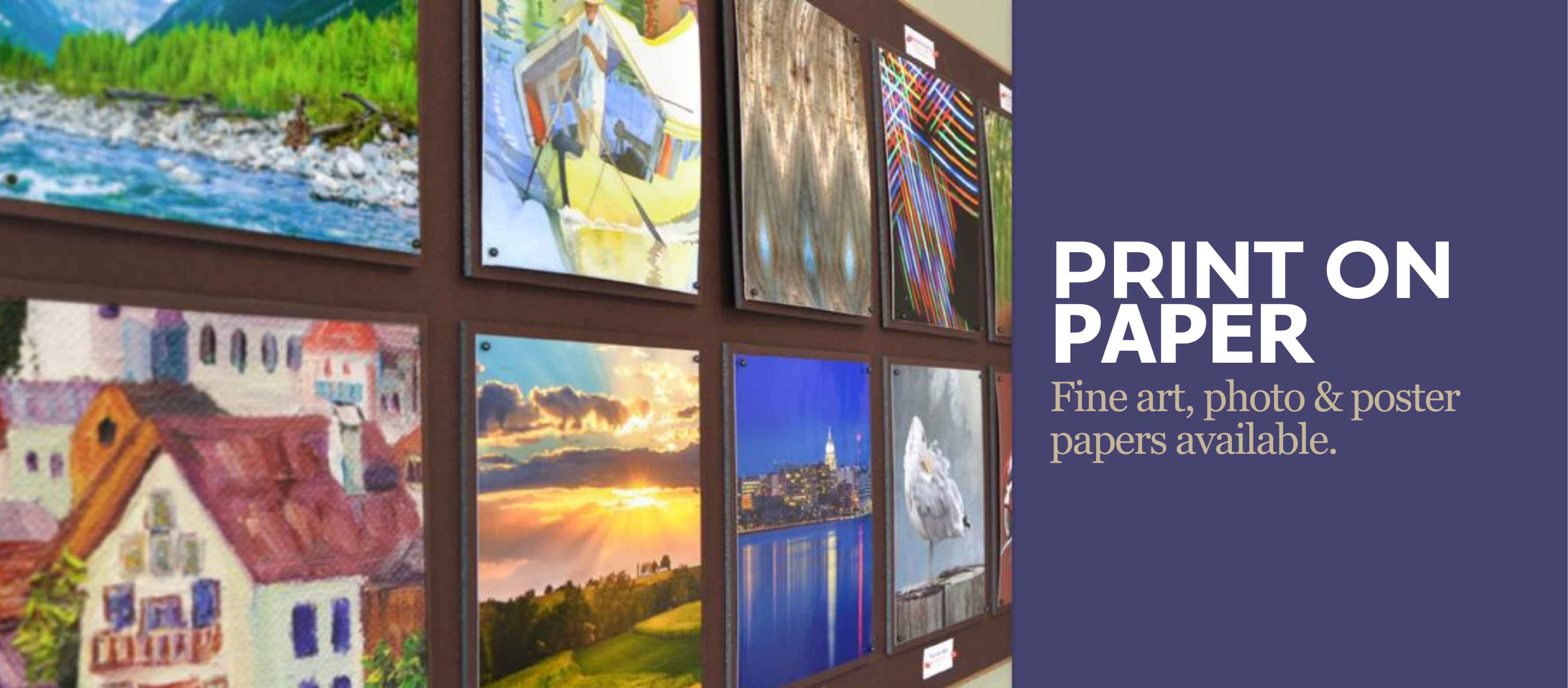 Choosing The Right Fine Art Paper For Your Print - Fine Art Printing