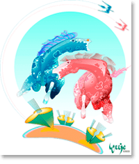 Example print - Digital Illustration by Joe Yazzi
